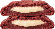 Red Velvet and White Chocolate cookie